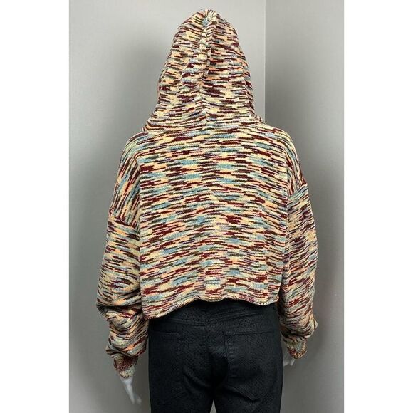 Urban Outfitters Out From Under Jenny Cropped Hoodie Sweatshirt Womens Medium BS - Picture 5 of 8